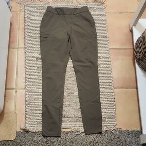 Prana Halle AT Pants Olive Green Size 0
